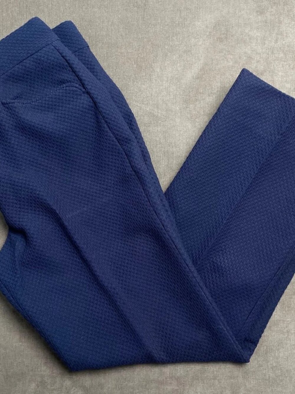 VTG Customized Retro Fashion Blue Knit Dress Classic Pants Men's Size 34